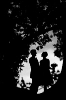 Jessica and Anton under a tree at River Cottage HQ